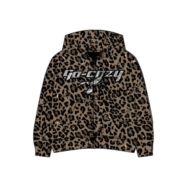 BROWN CHEESE PREDATOR HOODIE